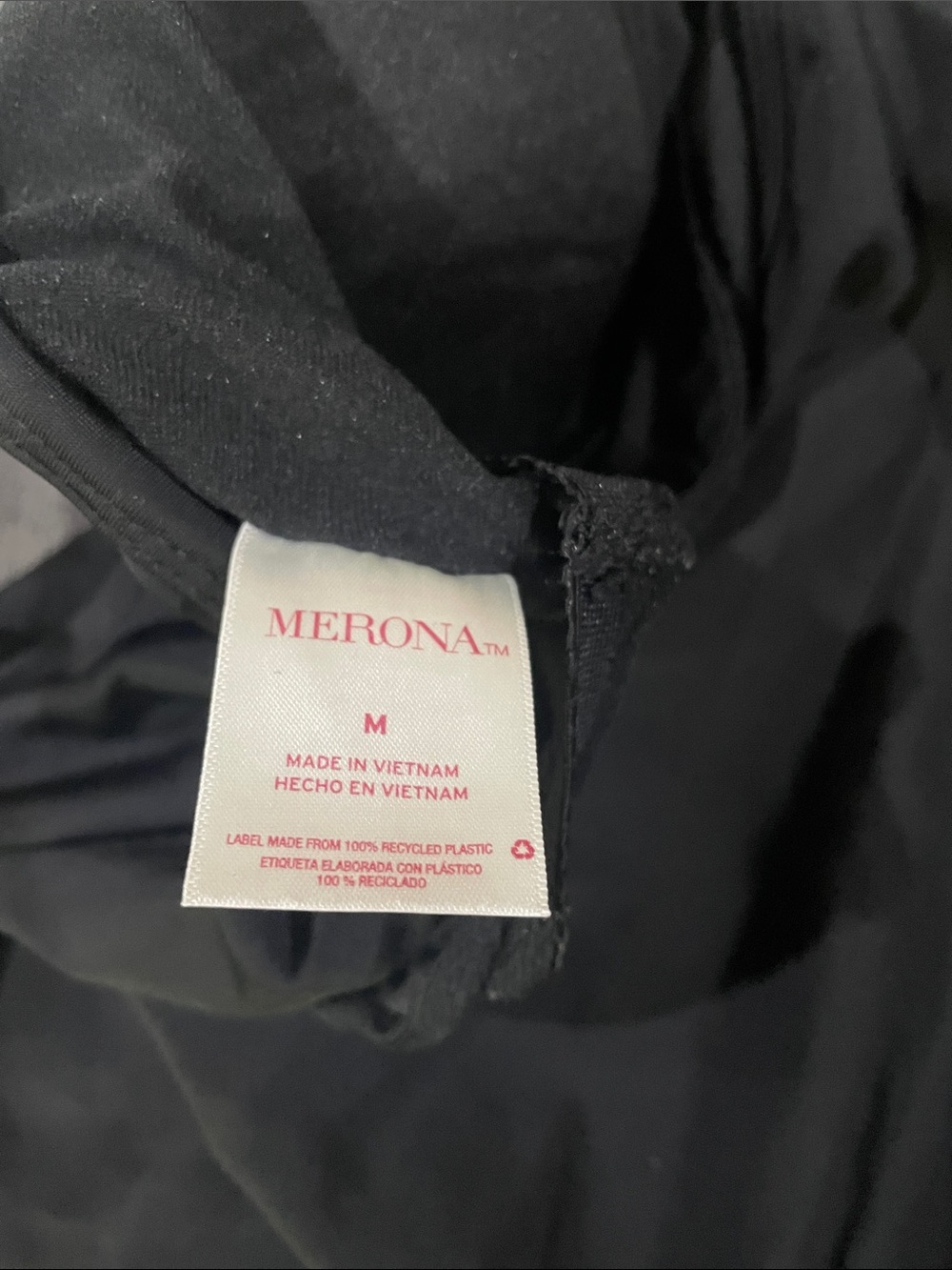 Merona Black High-Neck One-Piece Swimsuit - Picture 2 of 11